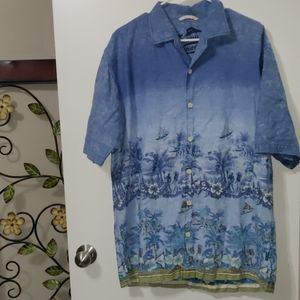 Tommy Bahama Hawaiian Cruise Buttondown Shirt Sz L